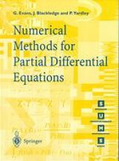 book Numerical methods for partial differential equations