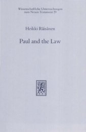 book Paul and the Law