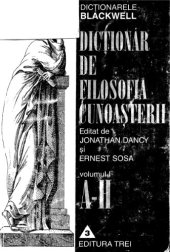 book Dictionar de filosofia cunoasterii, vol. 1