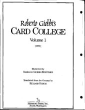 book Roberto Giobbi's Card College