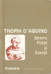 book Despre Fiinta si Esenta