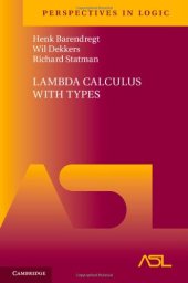 book Lambda Calculus with Types