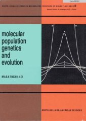 book Molecular population genetics and evolution