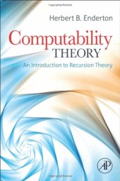 book Computability Theory: An Introduction to Recursion Theory