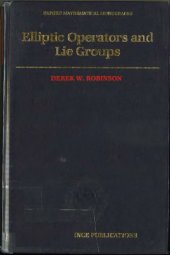 book Elliptic Operators and Lie Groups