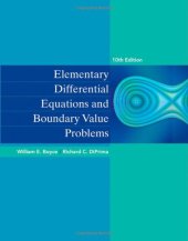 book Elementary Differential Equations and Boundary Value Problems