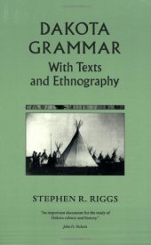 book Dakota Grammar: With Texts and Ethnography