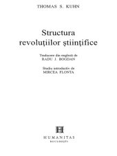 book Structura revolutiilor stiintifice