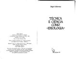 book Ciencia y técnica como "ideología"