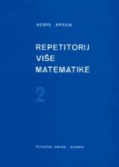 book Repetitorij više matematike 2