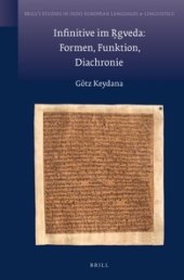 book Infinitive im R̥gveda: Formen, Funktion, Diachronie