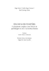 book Educar na era planetária o pensamento complexo como método de aprendizagem pelo erro e incerteza humana