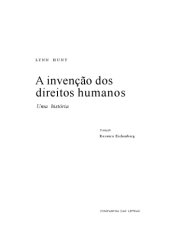 book A invenção dos direitos humanos : uma história