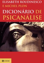 book Dicionário de psicanálise