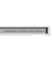 book Cinismo e falência da crítica