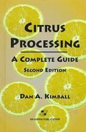 book Citrus processing : a complete guide