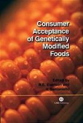 book Consumer acceptance of genetically modified foods