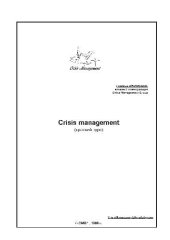 book Кризис-менеджмент. краткий курс. Crisis Management Group