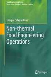 book Non-thermal food engineering operations