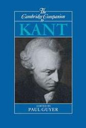 book The Cambridge companion to Kant