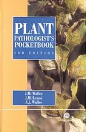 book Plant pathologist's pocketbook