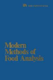 book Modern Methods of Food Analysis