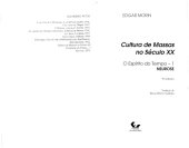 book Cultura de massas no seculo XX : o espírito do tempo, I : Neurose