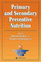 book Primary and secondary preventive nutrition