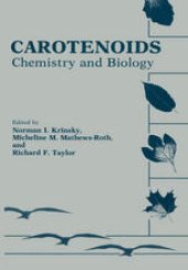 book Carotenoids: Chemistry and Biology