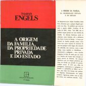 book A origem da família da propriedade privada e do estado