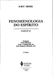 book Fenomenologia do espírito