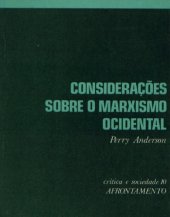 book Considerações sobre o marxismo ocidental