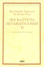 book İbn Battuta Seyahatnamesi