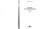 book Origens do totalitarismo : anti-semitism, imperialismo, totalitarismo