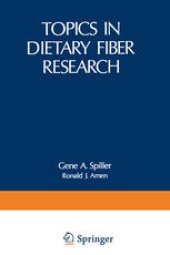 book Topics in Dietary Fiber Research