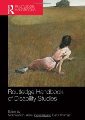 book Routledge Handbook of Disability Studies