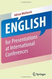 book English for Presentations at International Conferences