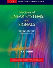 book Principles Of Linear Systems And Signals