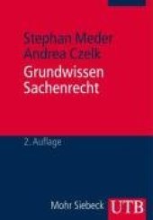 book Grundwissen Sachenrecht