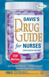 book Davis's Drug Guide for Nurses