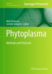 book Phytoplasma: Methods and Protocols