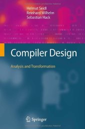 book Compiler Design: Analysis and Transformation