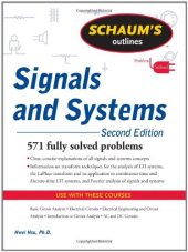 book Schaum's Outline of Signals and Systems, Second Edition