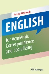 book English for Academic Correspondence and Socializing