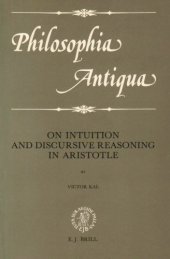 book On Intuition and Discursive Reasoning in Aristotle