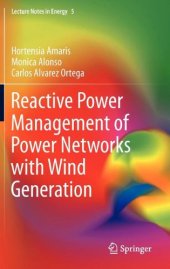 book Reactive Power Management of Power Networks with Wind Generation