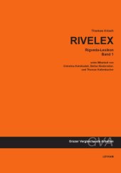 book Rivelex. Rigveda-Lexikon Band 1