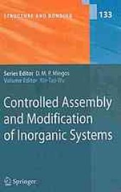 book Controlled Assembly and Modification of Inorganic Systems