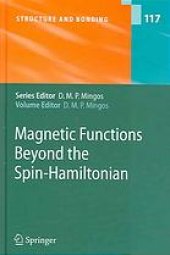 book Magnetic Functions Beyond the Spin-Hamiltonian