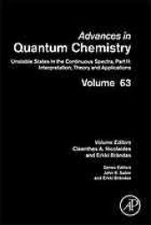 book Advances in Quantum Chemistry